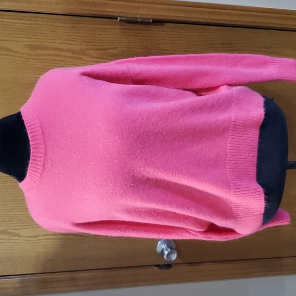 Maison scotch wool alpaca blend smart tarte bold pink and green 2 pack sweaters - Picture 2 of 9